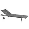 Serax August Sun Lounger, Black