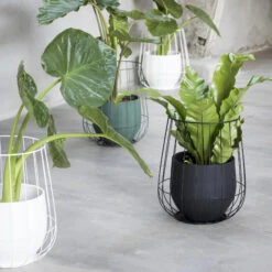 Serax Flower Pot In Basket Ø37 Cmh46 Cm -Serax 42732 01 03 b0cfe3bc1d