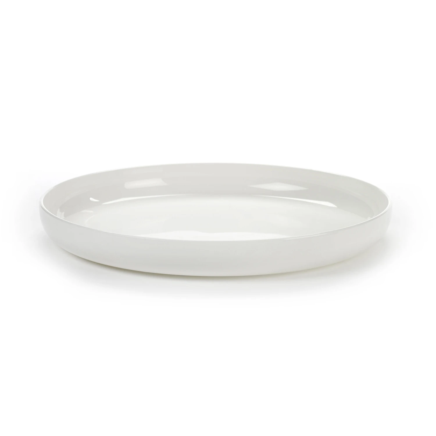 Serax Base Plate With High Rim White 1 Serax Base Plate With High Rim White