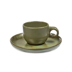 Serax Surface Espresso Cup With Saucer 10 Cl