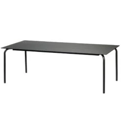 Serax August Dining Table, 220 X 100 Cm, Black