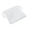 Serax August Chair Cushion, Narrow, White
