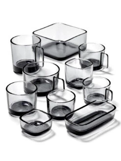 Serax Mug Black Glass