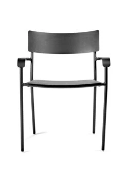 Serax August Chair With Armrests, Wide, Black 8 Serax August Chair With Armrests, Wide, Black -Serax B5019002Bs4