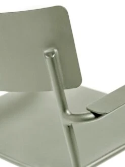 Serax August Chair With Armrests, Wide, Green -Serax B5019002Cs6