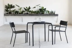 Serax August Chair With Armrests, Narrow, Green -Serax B5019004B 2