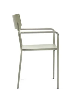 Serax August Chair With Armrests, Narrow, Green -Serax B5020006Cs4
