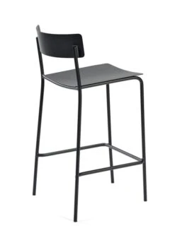 Serax August Bar Stool, Black 8 Serax August Bar Stool, Black -Serax B5021018Bs1
