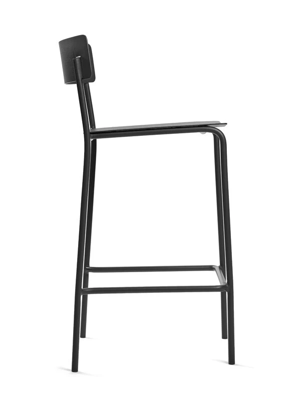Serax August Bar Stool, Black 4 Serax August Bar Stool, Black - Image 4