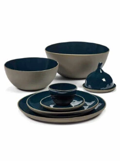 Serax Bowl Rural M Matt Blue