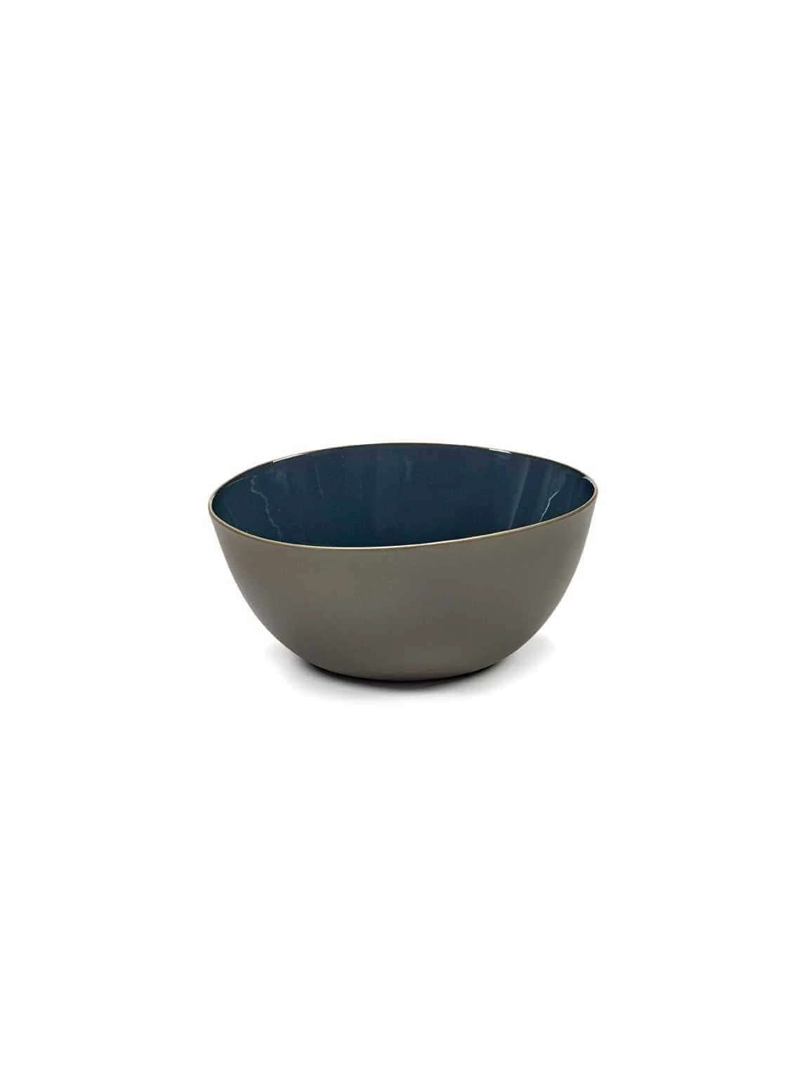Serax Bowl Rural L Matt Blue 2 Serax Bowl Rural L Matt Blue - Image 2
