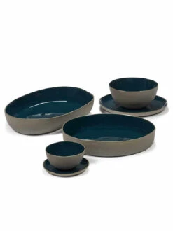 Serax Serving Bowl Rural M Matt Blue -Serax B5120115s2 1 9 1