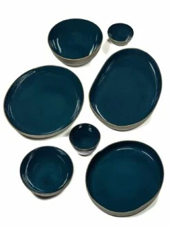 Serax Serving Bowl Rural M Matt Blue -Serax B5120115s3 1 9 1