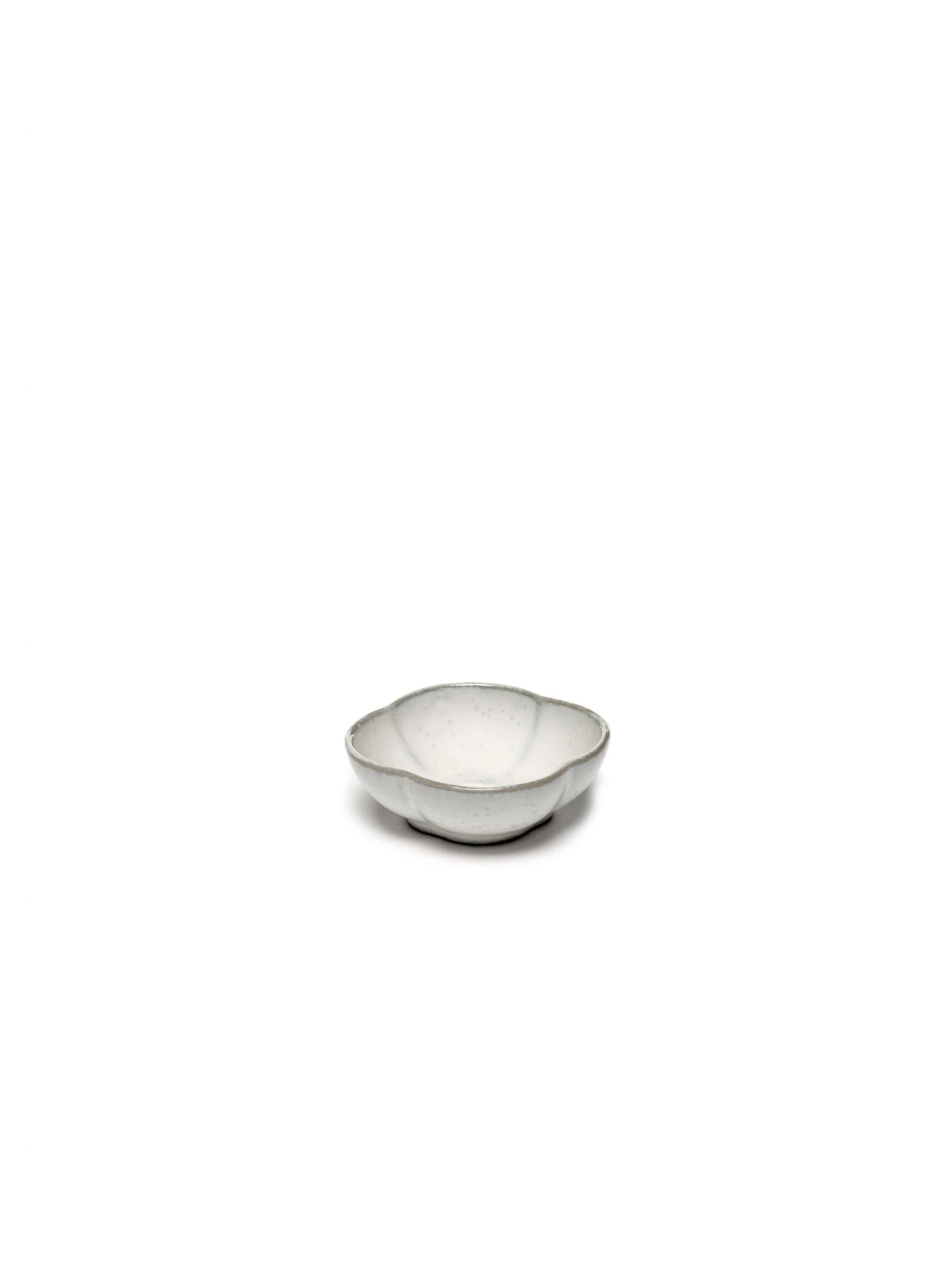 Serax INKU Ribbed Bowl White (S) 1 Serax INKU Ribbed Bowl White (S)