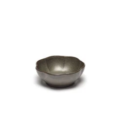 Serax INKU Ribbed Bowl Green
