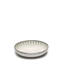 Serax INKU High Plate White (S)