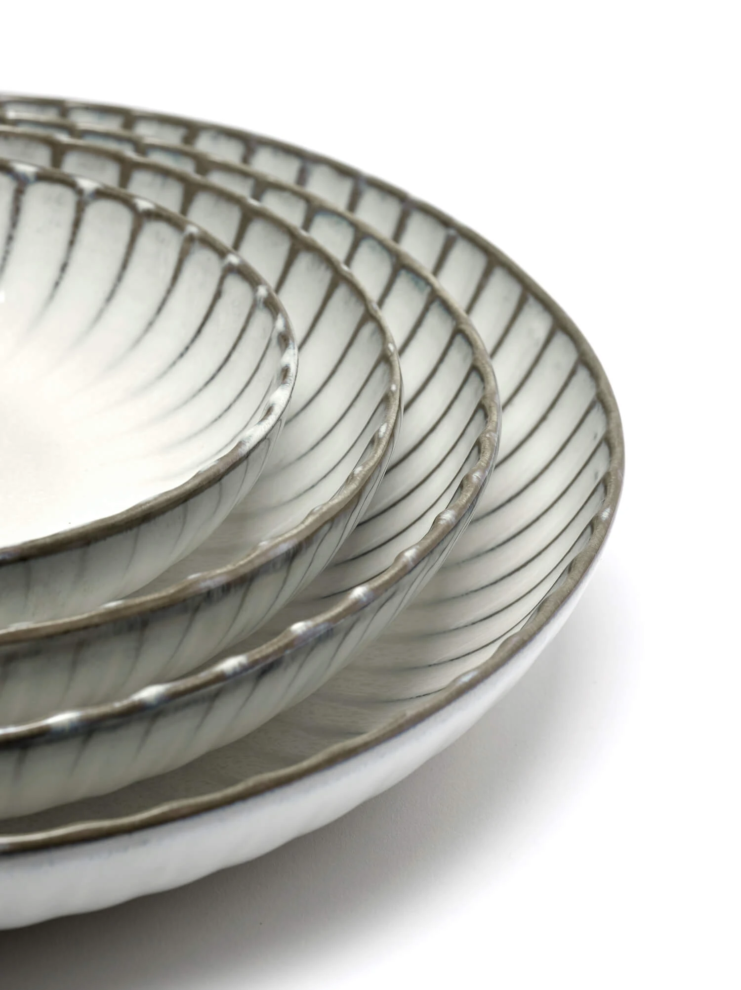 Serax INKU High Plate White (S) 2 Serax INKU High Plate White (S) - Image 2