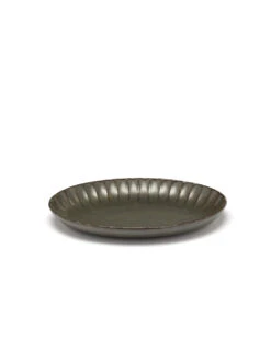 Serax INKU Green Serving Bowl Oval (M)