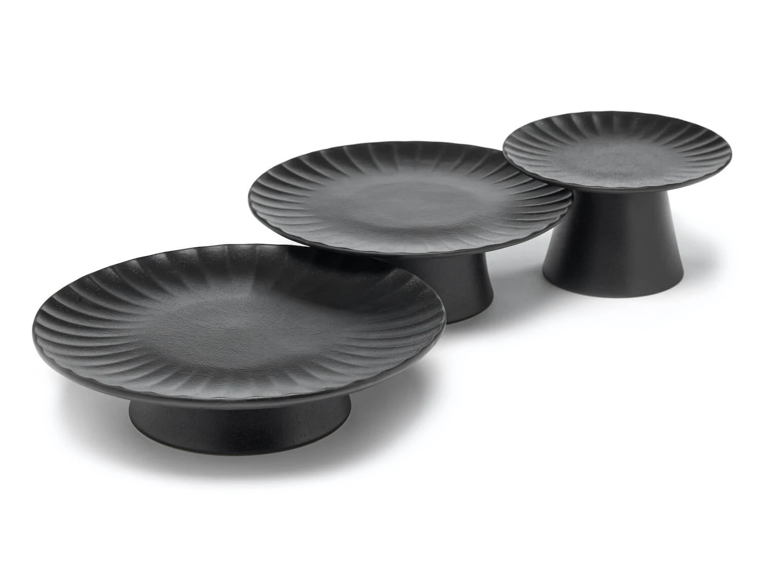 Serax INKU Black Cake/Food Stand S 4 Serax INKU Black Cake/Food Stand S - Image 4