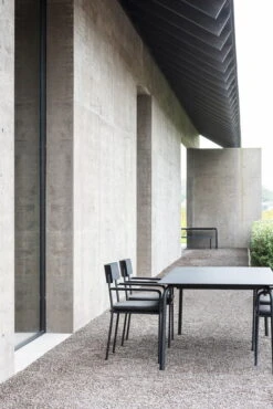 Serax August Dining Table, 170 X 90 Cm, Black -Serax LifestyleImage VincentVanDuysen August Outdoor HR 16