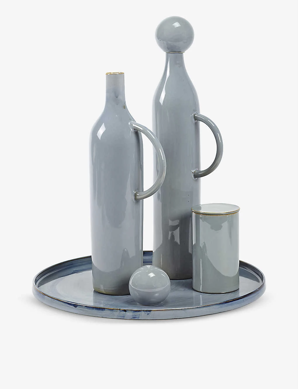 Serax Terres De Rêves Stoneware Jug With Stopper 1L 2 Serax Terres De Rêves Stoneware Jug With Stopper 1L - Image 2