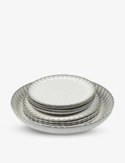 Serax Sergio Herman Inku Stoneware 9-piece Dinner Set