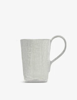 Serax La Mère Curved-handle Glazed Stoneware Mug 11.5cm