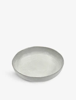 Serax La Mère Irregular Medium Stoneware Serving Bowl 31.5cm -Serax R04185786 WHITE ALT02