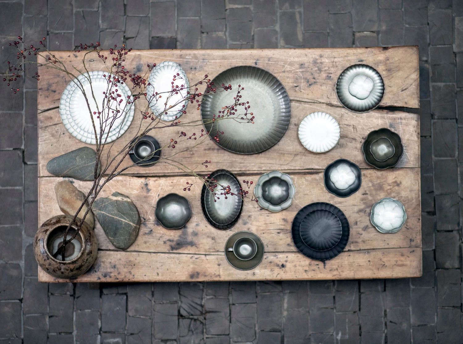 Serax INKU Plate Green (XS) 4 Serax INKU Plate Green (XS) - Image 4