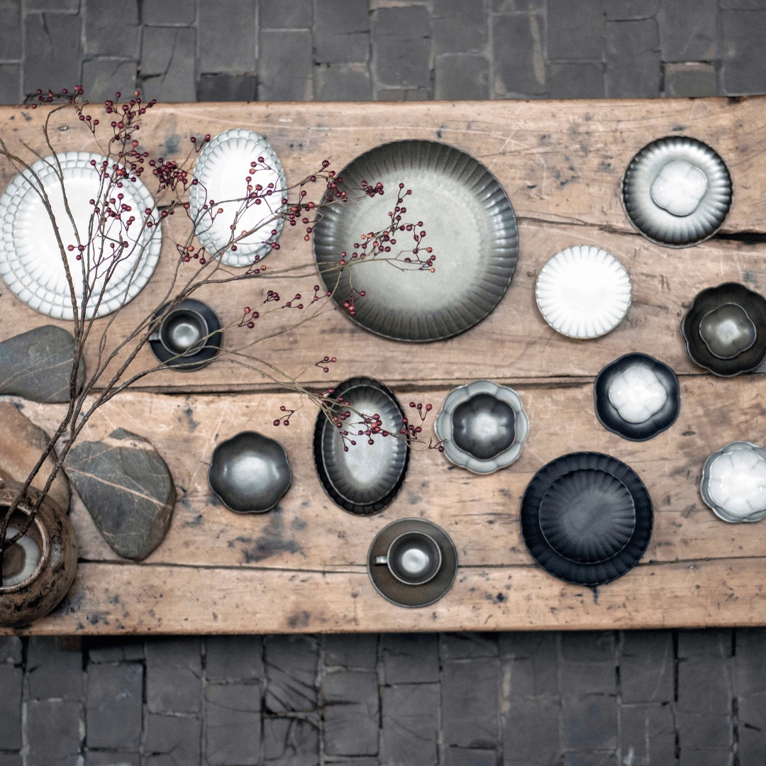 Serax INKU White Cake/Food Stand M 3 Serax INKU White Cake/Food Stand M - Image 3